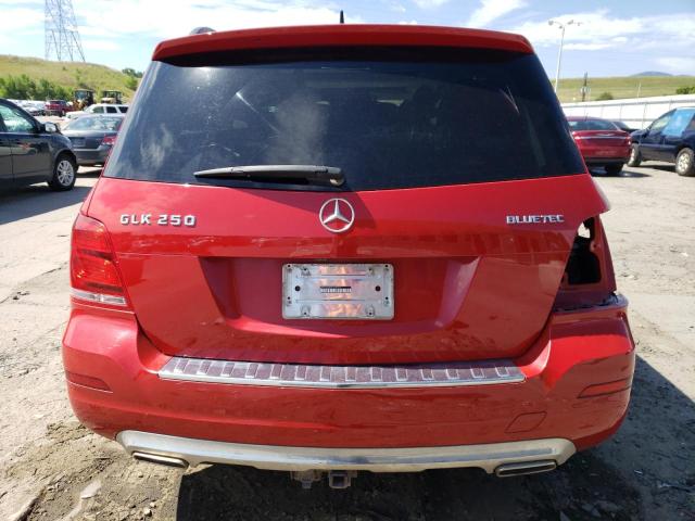 WDCGG0EBXFG385629 - 2015 MERCEDES-BENZ GLK 250 BLUETEC RED photo 6