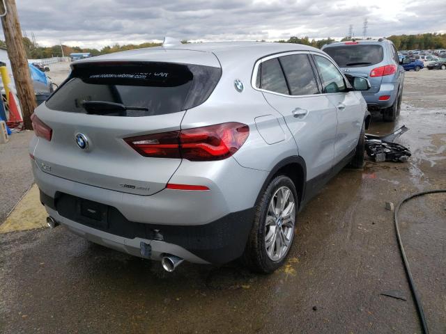 WBXYH9C02N5T50044 - 2022 BMW X2 SDRIVE28I SILVER photo 4