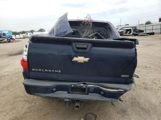 3GNTKEE30BG282394 - 2011 CHEVROLET AVALANCHE LS BLUE photo 6