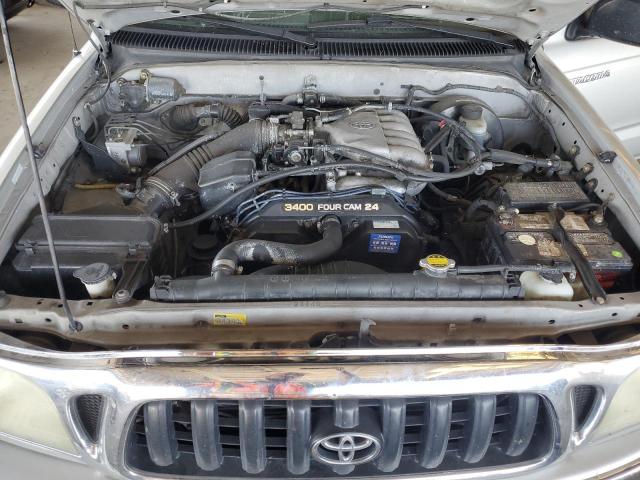 5TEGN92N14Z329518 - 2004 TOYOTA TACOMA DOUBLE CAB PRERUNNER SILVER photo 11