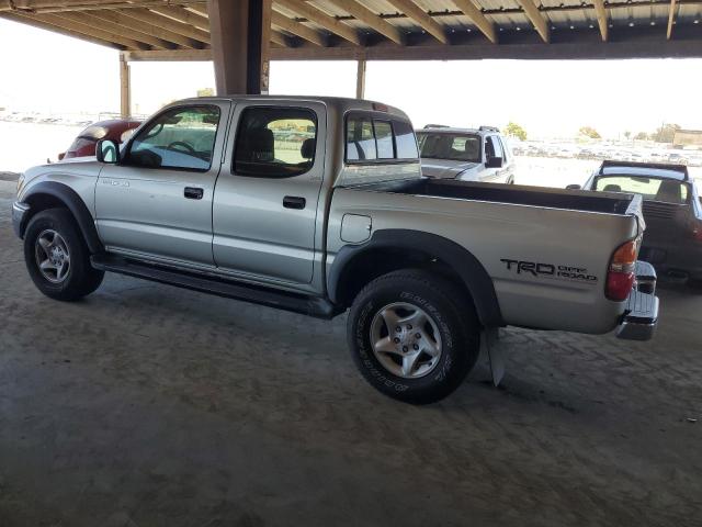 5TEGN92N14Z329518 - 2004 TOYOTA TACOMA DOUBLE CAB PRERUNNER SILVER photo 2