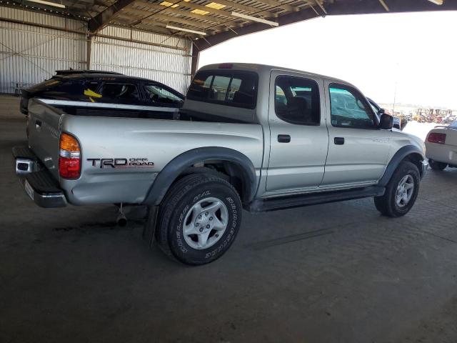 5TEGN92N14Z329518 - 2004 TOYOTA TACOMA DOUBLE CAB PRERUNNER SILVER photo 3
