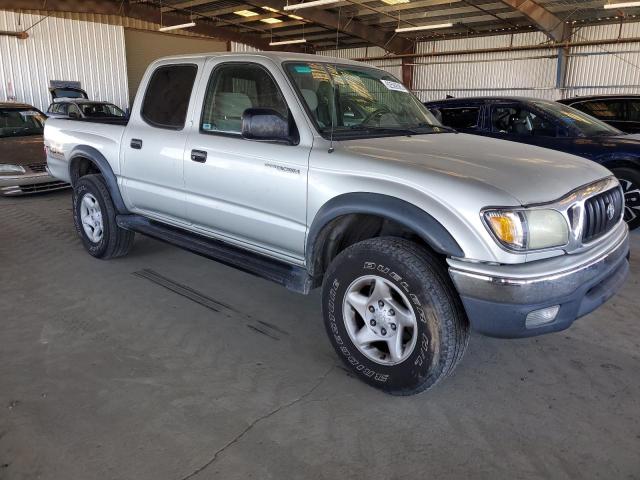 5TEGN92N14Z329518 - 2004 TOYOTA TACOMA DOUBLE CAB PRERUNNER SILVER photo 4