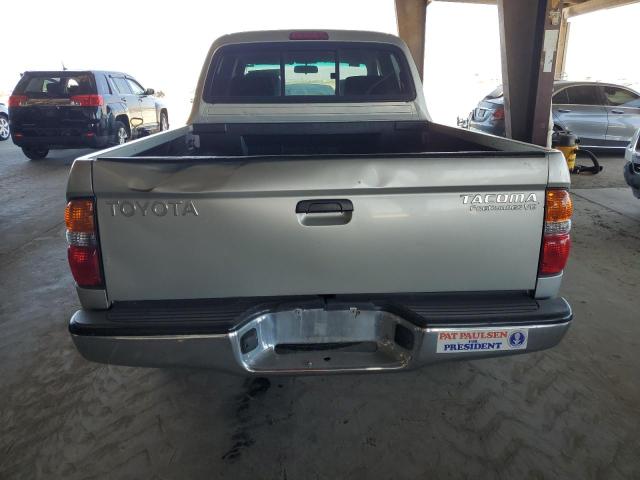 5TEGN92N14Z329518 - 2004 TOYOTA TACOMA DOUBLE CAB PRERUNNER SILVER photo 6