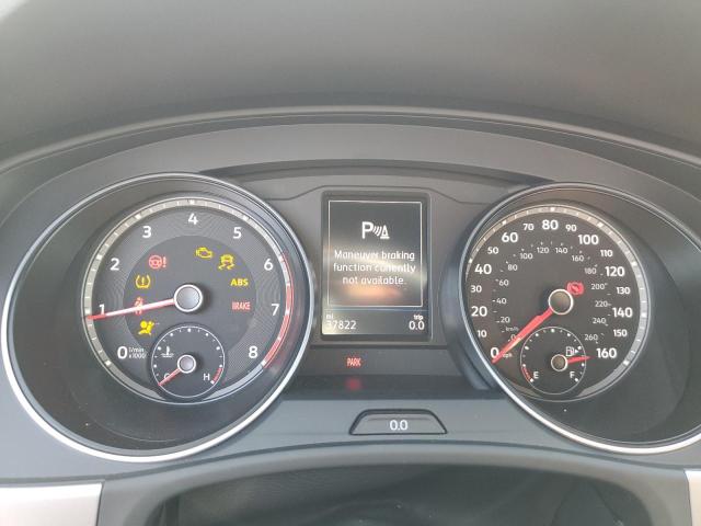 1V26E2CA6LC211815 - 2020 VOLKSWAGEN ATLAS CROS SE Черный фото 9