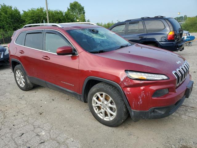 1C4PJMCB9HW501994 - 2017 JEEP CHEROKEE LATITUDE RED photo 4