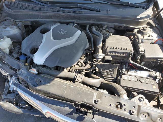 5NPEC4AB9CH430427 - 2012 HYUNDAI SONATA SE SILVER photo 11