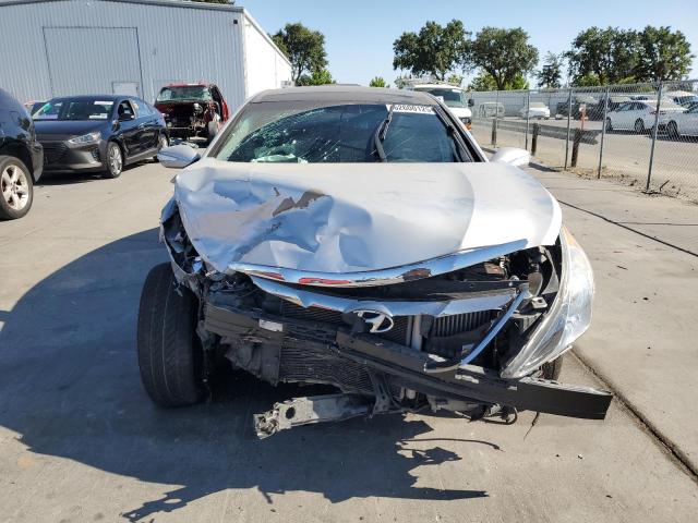 5NPEC4AB9CH430427 - 2012 HYUNDAI SONATA SE SILVER photo 5