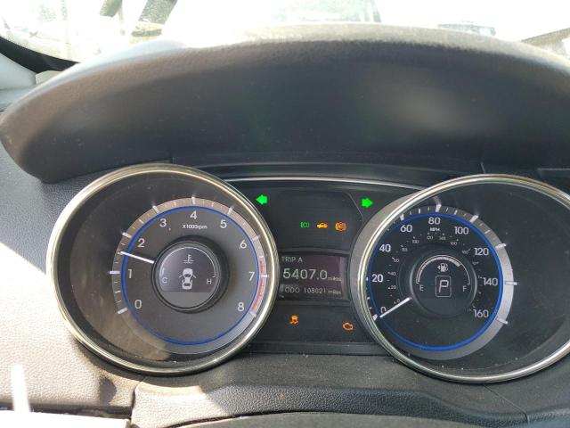 5NPEC4AB9CH430427 - 2012 HYUNDAI SONATA SE SILVER photo 9