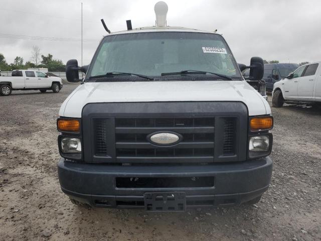 1FTSE3ELXEDA70040 - 2014 FORD ECONOLINE E350 SUPER DUTY VAN WHITE photo 5