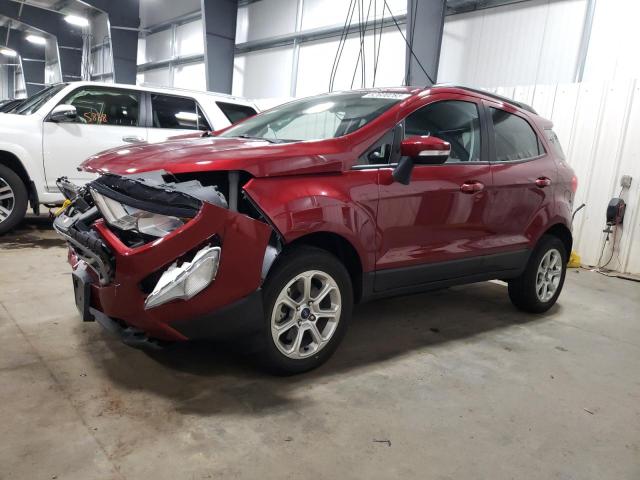 MAJ6S3GL4LC340251 - 2020 FORD ECOSPORT SE MAROON photo 1