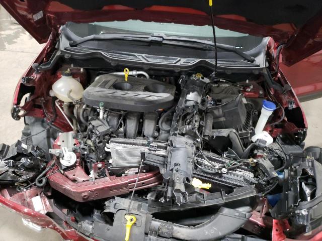 MAJ6S3GL4LC340251 - 2020 FORD ECOSPORT SE MAROON photo 12