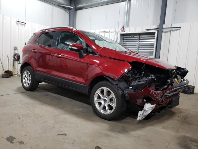 MAJ6S3GL4LC340251 - 2020 FORD ECOSPORT SE MAROON photo 4