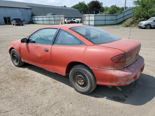 1G1JC1240X7164988 - 1999 CHEVROLET CAVALIER BASE RED photo 2