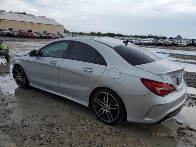 WDDSJ4EB5JN558122 - 2018 MERCEDES-BENZ CLA 250 SILVER photo 2