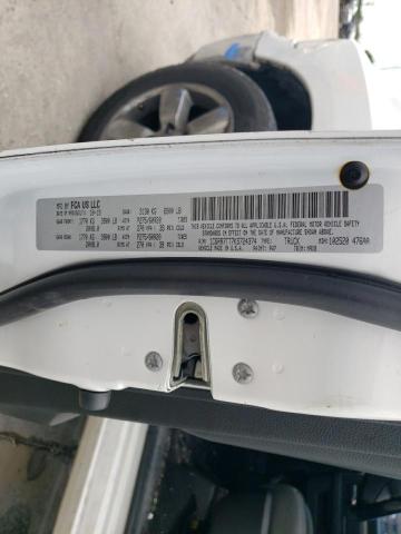 1C6RR7TT7KS724374 - 2019 RAM 1500 CLASS SLT 白色 照片 12