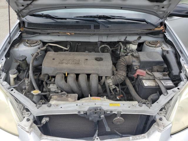 2T1KR32E85C384194 - 2005 TOYOTA COROLLA MA XR SILVER photo 12