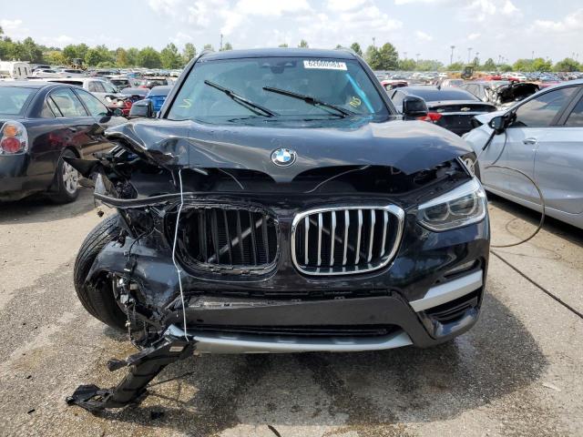 5UXTY5C07M9H42980 - 2021 BMW X3 XDRIVE30I BLACK photo 5