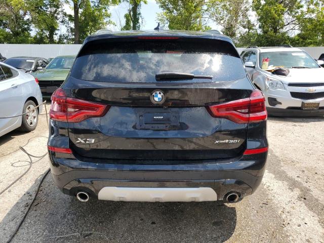 5UXTY5C07M9H42980 - 2021 BMW X3 XDRIVE30I BLACK photo 6