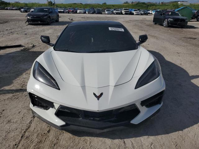 1G1YC3D45M5109631 - 2021 CHEVROLET CORVETTE STINGRAY 3LT WHITE photo 5