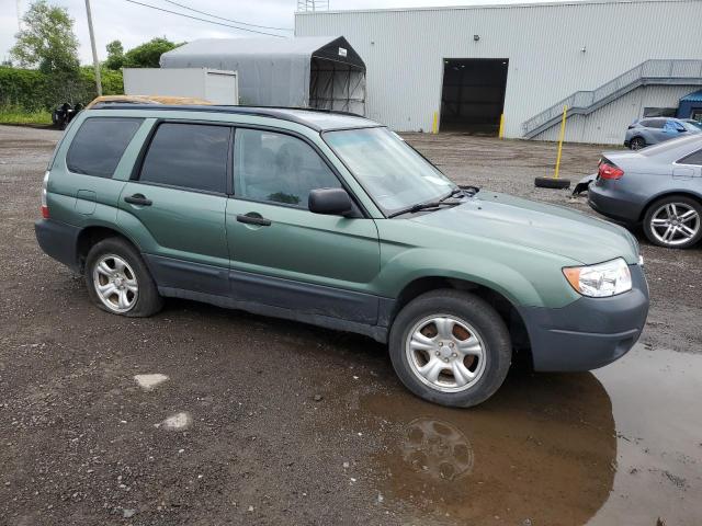 JF1SG63676G700627 - 2006 SUBARU FORESTER 2.5X GREEN photo 4