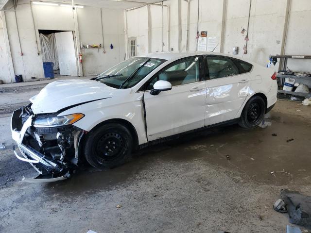 3FA6P0G74DR188462 - 2013 FORD FUSION S WHITE photo 1