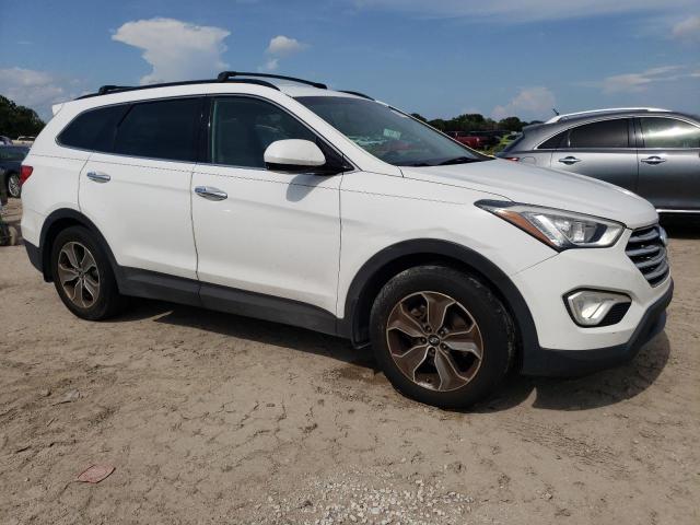 KM8SM4HF9EU039808 - 2014 HYUNDAI SANTA FE GLS WHITE photo 4