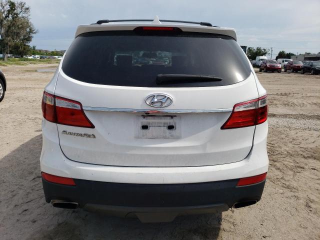 KM8SM4HF9EU039808 - 2014 HYUNDAI SANTA FE GLS WHITE photo 6