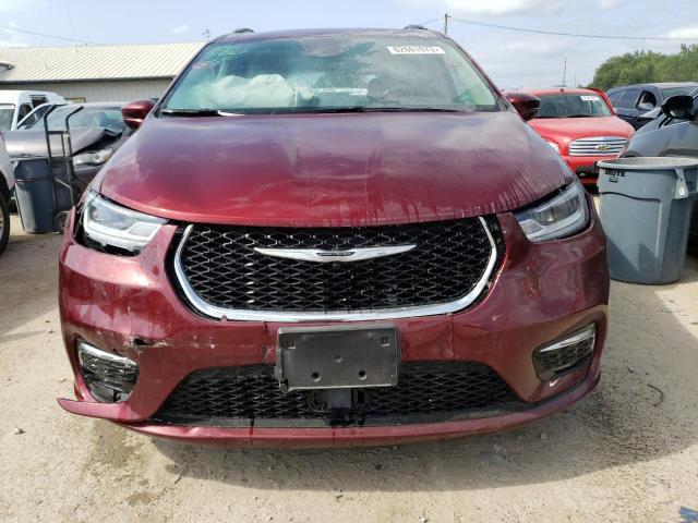 2C4RC1BG7MR524708 - 2021 CHRYSLER PACIFICA TOURING L 栗色 照片 5