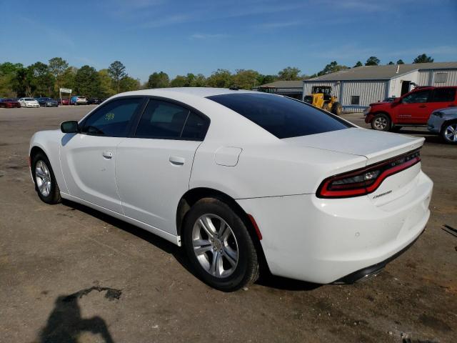 2C3CDXBGXLH251309 - 2020 DODGE CHARGER SXT WHITE photo 2