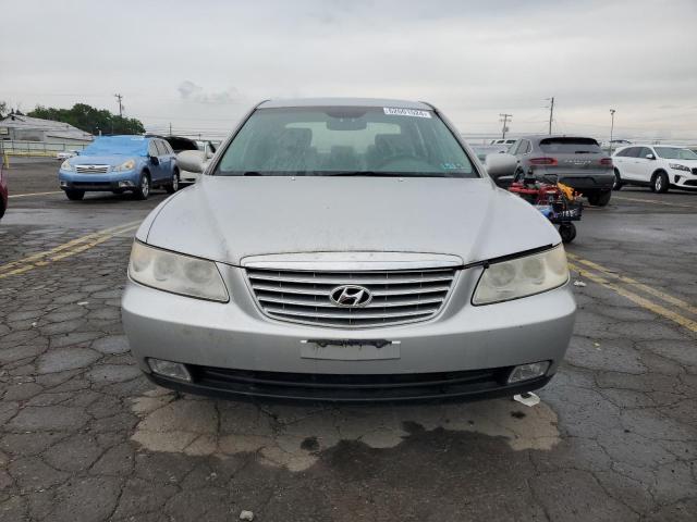 KMHFC46F57A140145 - 2007 HYUNDAI AZERA SE SILVER photo 5