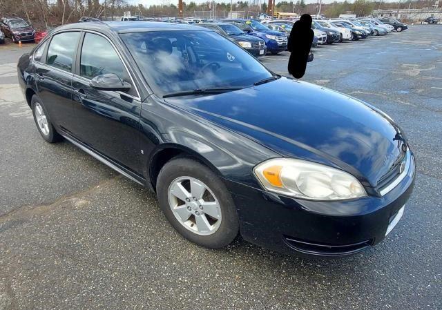 2G1WT57N491317547 - 2009 CHEVROLET IMPALA 1LT BLACK photo 1
