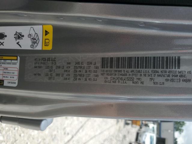 1C4HJXEN8LW152252 - 2020 JEEP WRANGLER U SAHARA SILVER photo 14