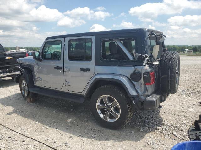 1C4HJXEN8LW152252 - 2020 JEEP WRANGLER U SAHARA SILVER photo 2