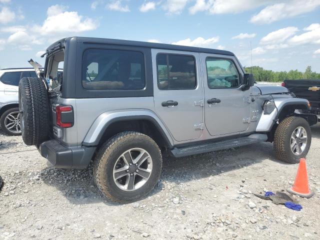 1C4HJXEN8LW152252 - 2020 JEEP WRANGLER U SAHARA SILVER photo 3