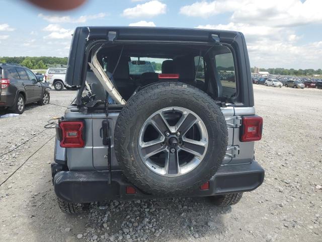 1C4HJXEN8LW152252 - 2020 JEEP WRANGLER U SAHARA SILVER photo 6