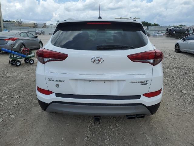 KM8J3CA27HU274325 - 2017 HYUNDAI TUCSON LIMITED WHITE photo 6