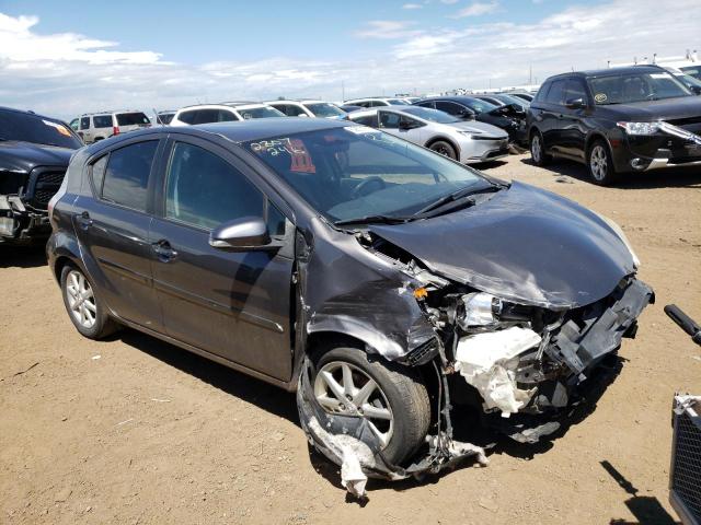 JTDKDTB31D1543329 - 2013 TOYOTA PRIUS C BLUE photo 4