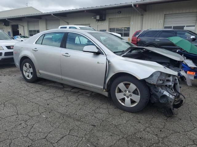 1G1ZF57568F154024 - 2008 CHEVROLET MALIBU HYBRID SILVER photo 4