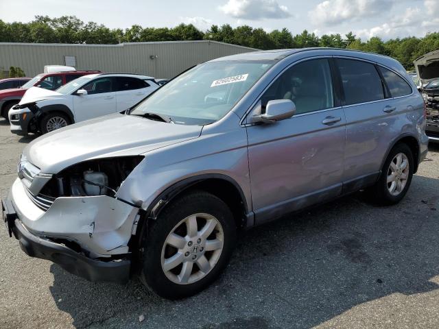 5J6RE48758L020217 - 2008 HONDA CR-V EXL SILVER photo 1