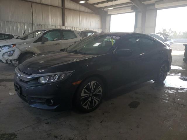 19XFC1F7XGE009298 - 2016 HONDA CIVIC EXL BLUE photo 1