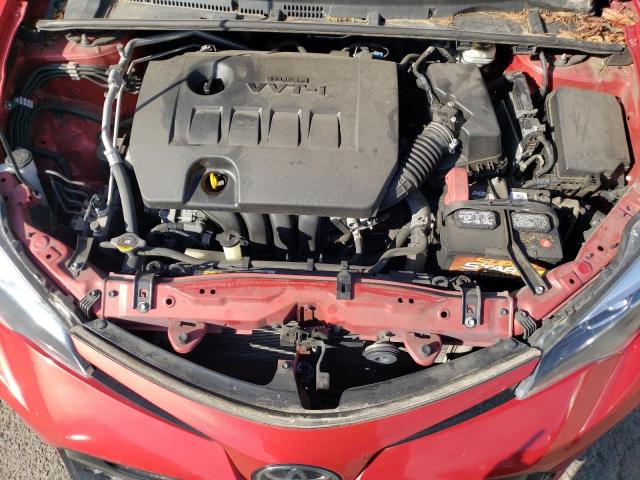 2T1BURHE7HC863283 - 2017 TOYOTA COROLLA L Qırmızı foto 11
