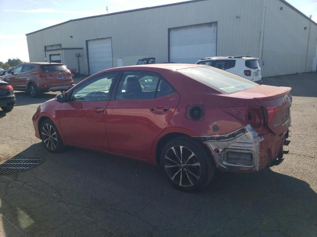 2T1BURHE7HC863283 - 2017 TOYOTA COROLLA L Qırmızı foto 2