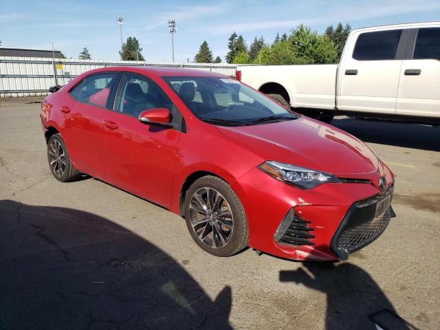 2T1BURHE7HC863283 - 2017 TOYOTA COROLLA L Qırmızı foto 4