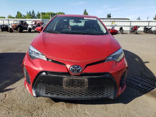 2T1BURHE7HC863283 - 2017 TOYOTA COROLLA L Qırmızı foto 5