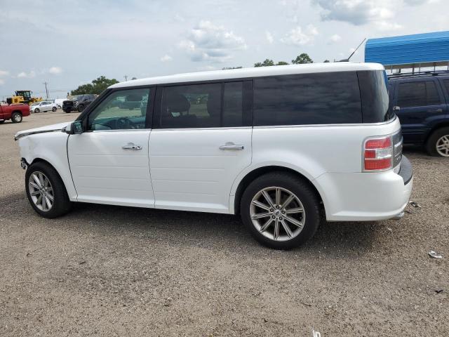 2FMGK5D88KBA20578 - 2019 FORD FLEX LIMITED WHITE photo 2