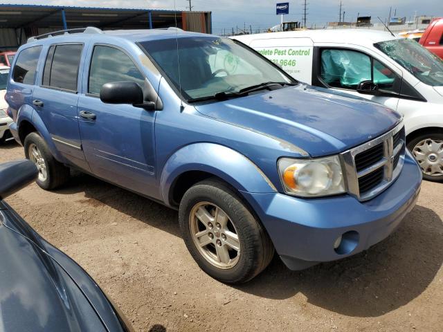 1D8HB48NX8F133007 - 2008 DODGE DURANGO SLT BLUE photo 4