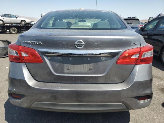 3N1AB7AP5KY451892 - 2019 NISSAN SENTRA S GRAY photo 6