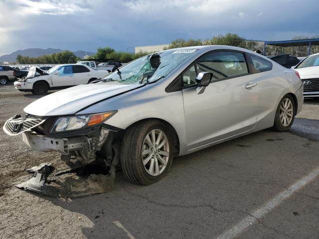 2HGFG3B12CH554915 - 2012 HONDA CIVIC EXL SILVER photo 1