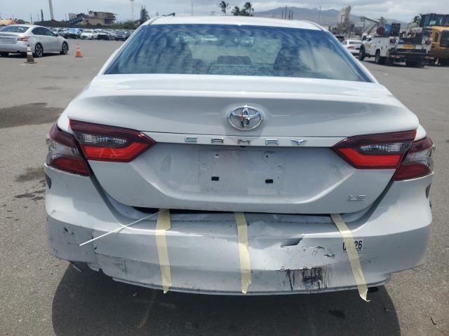 4T1C11AK4RU241092 - 2024 TOYOTA CAMRY LE WHITE photo 6